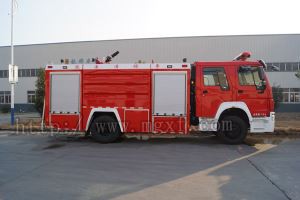 8000L среден размер цистерна с пяна Пожарна кола